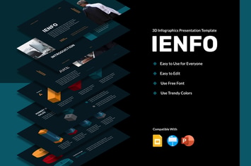 IENFO - 3D Infographics Presentation (DARK)