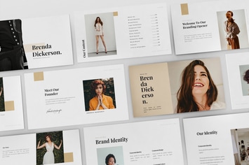 Brenda - Brand Guideline Keynote Template