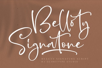 Belloty Signatone Script Font