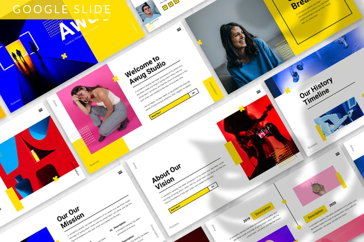 Awug - Creative Google Slide Template