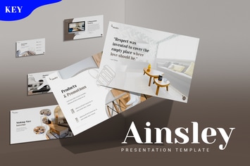 Ainsley - Furniture Keynote Template
