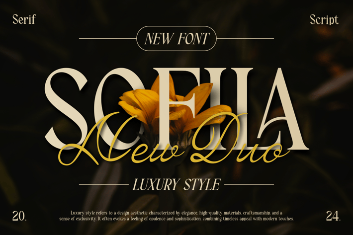 Sofila - Elegant Serif Typeface