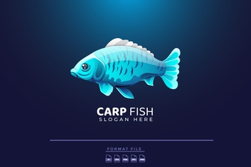 Carp Fish Logo