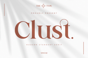 Clust - Modern Serif Font