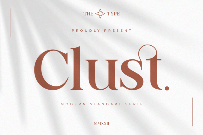 Clust - Modern Serif Font