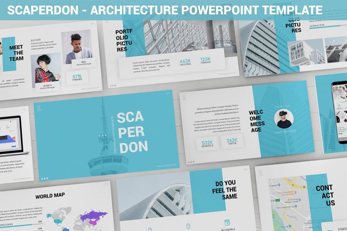 Scaperdon - Architecture Powerpoint Template