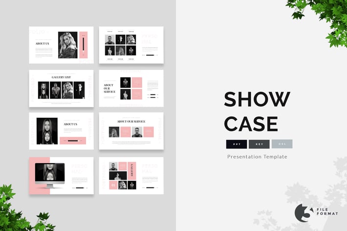 Showcase -Personal Portfolio Presentation Template