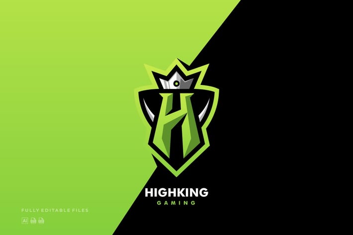 Letter H Sports and E-sports Logo