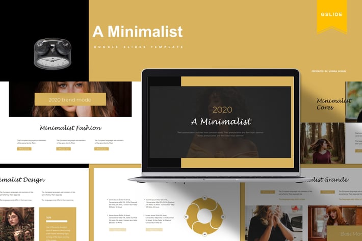 A Minimalist | Google Slides Template