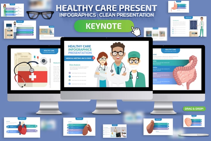 Healthy Infographics Keynote