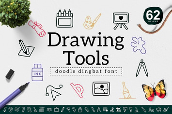 Drawing Tools Dingbat