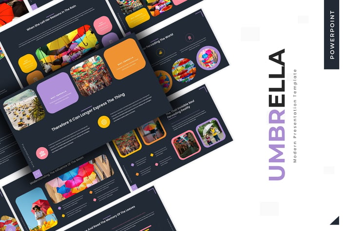 Umbrella - Powerpoint Template