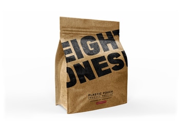 Kraft Paper Bag Mock-up 