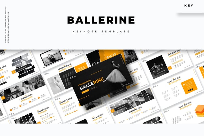 Ballerine - Keynote Template