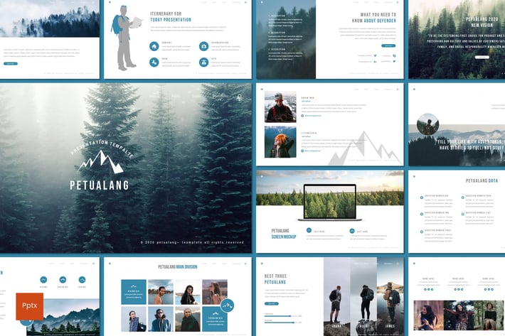 Petualang - Powerpoint Template