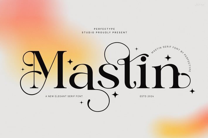 Mastin Elegant Serif Font Typeface