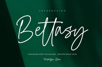 Bettasy Signature Font