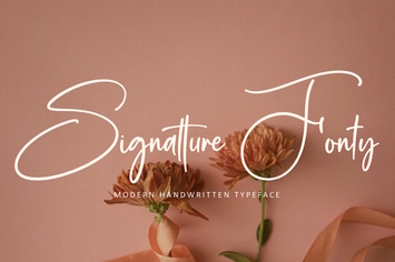 Signature Fonty