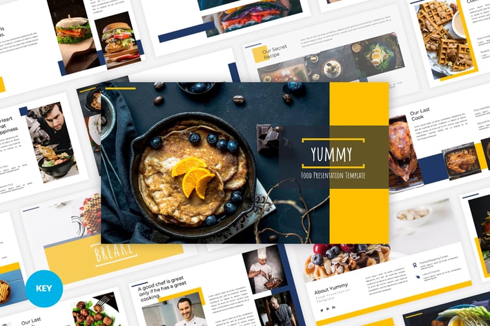Yummy - Food Keynote Template