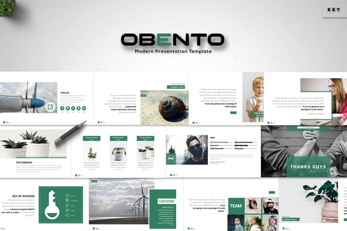 Obento - Keynote Template