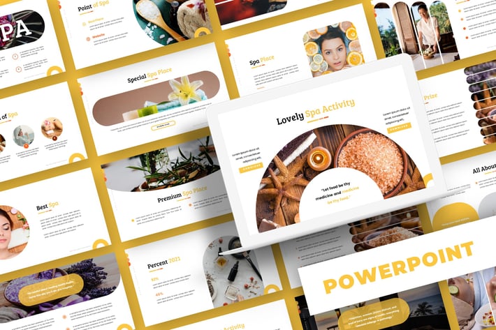 Health Spa - Powerpoint Template