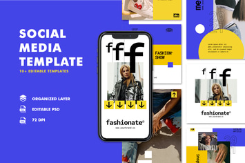 Instagram Templates - Fashion Nerd