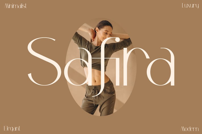 Safira Beautiful Serif Font