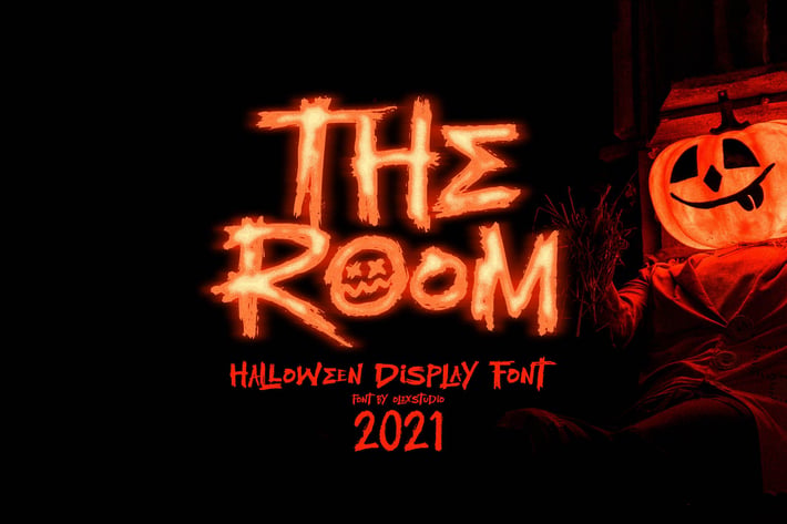 THE ROOM - Display Font