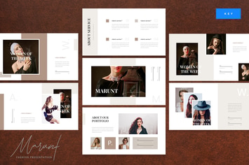 Marunt - Luxury Fashion Keynote Template