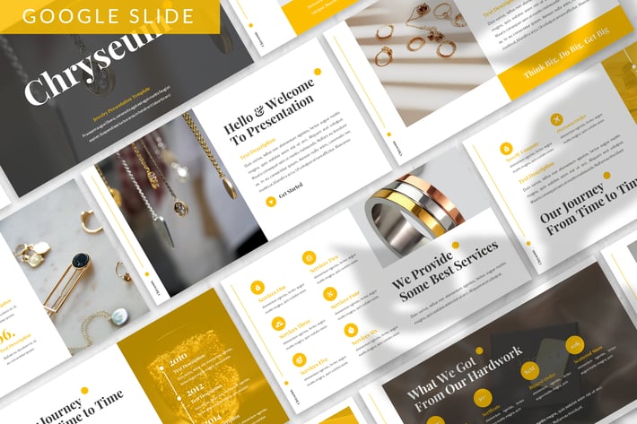 Chryseum - Jewelry Google Slide Template