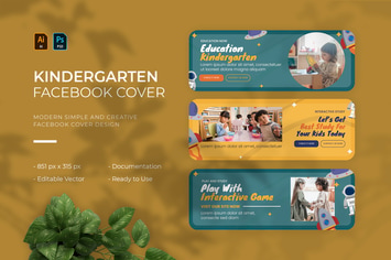 Greeny Kindergarten | Facebook Cover