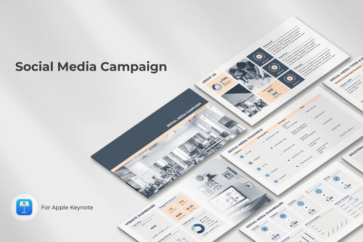 Social Media Campaign Keynote