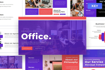 Office - Business Keynote Presentation Template