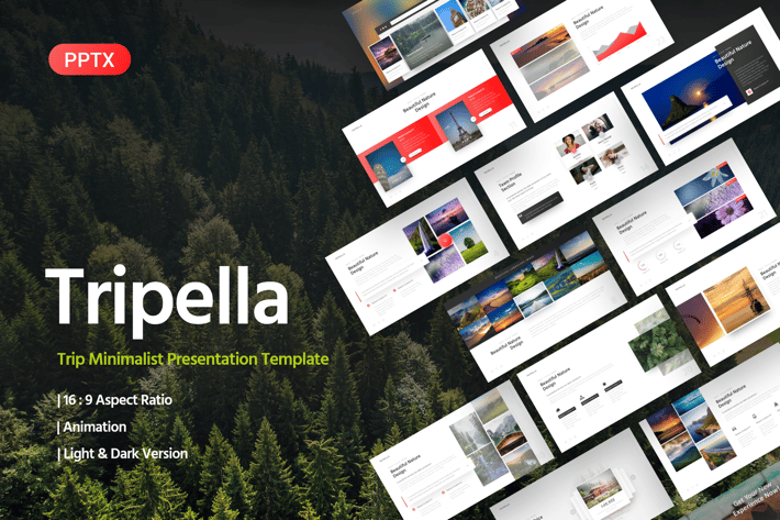 Tripella Trip  Powerpoint Template