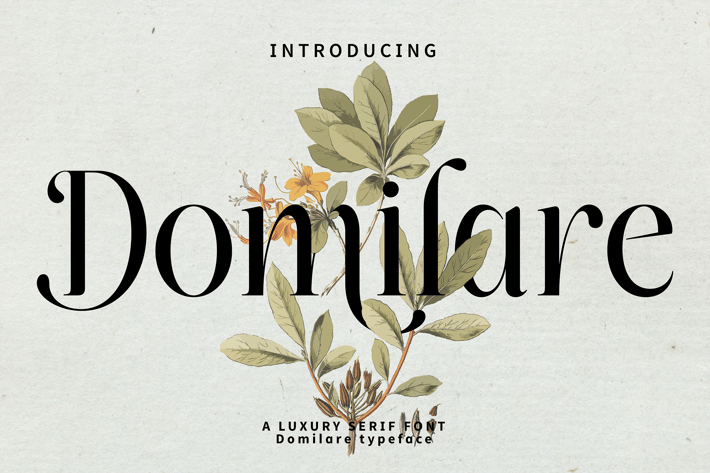Luxury Serif Font