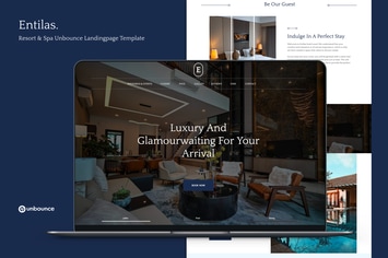 Entilas — Resort & Spa Unbounce Template