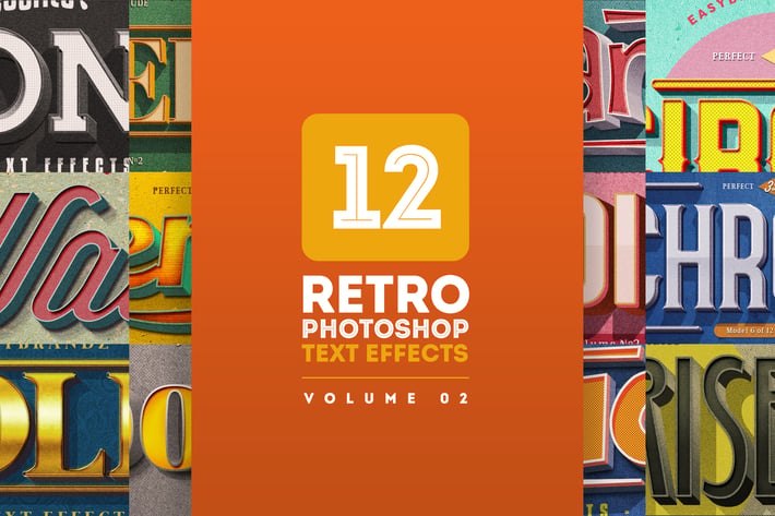 Retro Text Effects V.02