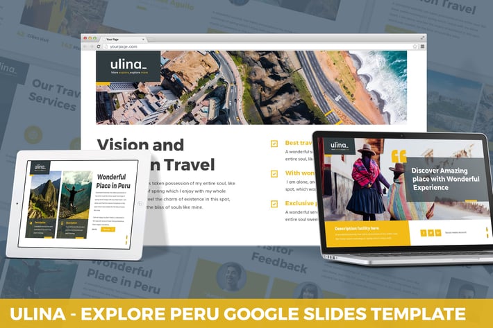 Ulina - Explore Peru Google Slides Template