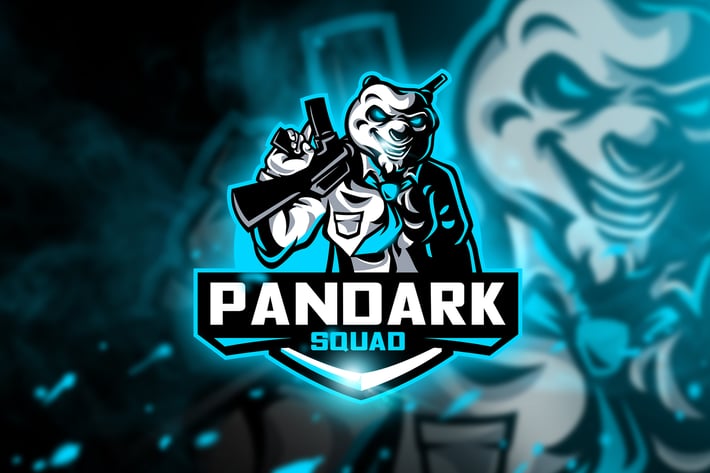 Pandark Squad - Mascot & Esport Logo 