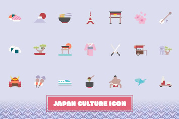 Japan Culture Icon