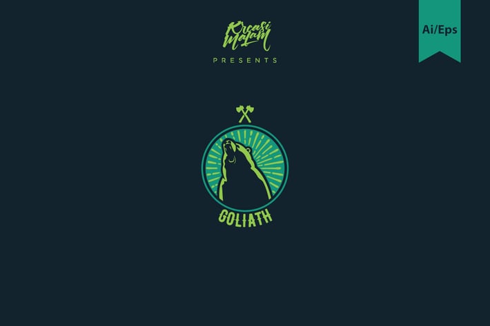 Goliath Logo Template