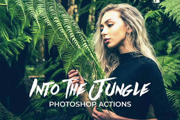 Into The Jungle Photoshop Actions