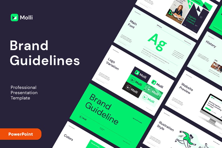 MOLLI - Brand Guidelines Powerpoint