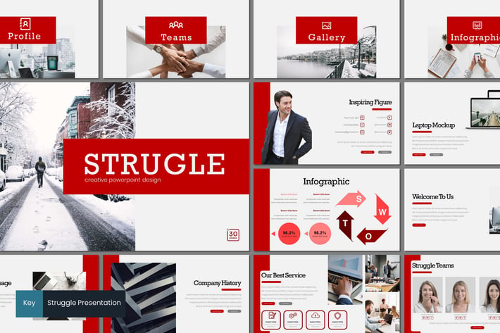Struggle - Keynote Template
