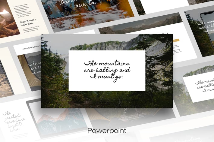 Jurn - Portfolio Theme Powerpoint Template