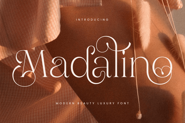 Madalino - Modern Beauty Luxury Font
