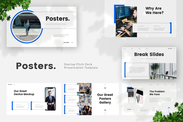 Startup Pitch Deck PowerPoint Template