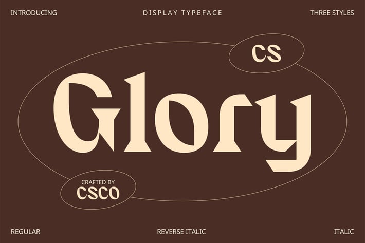 Glory – Classic Font