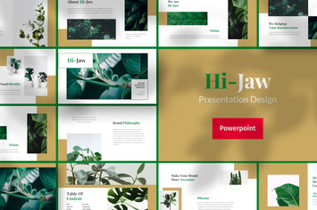 Hi-Jaw - Powerpoint Presentation Design Template