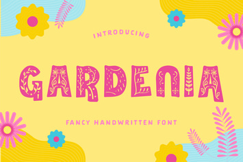Gardenia | Fancy Handwritten Font